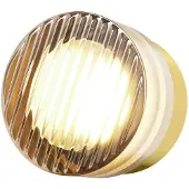Maytoni Wandlamp Olo, messing / goud, Woon-/ Eetkamer, Glas, Modern, wandlamp