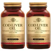 Solgar Cod Liver Oil Levertraan 2x250 St Capsules