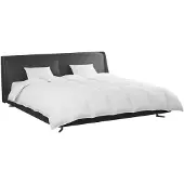 vidaXL Beddengoedset met kussens, 3 stuks, wit, gevuld met donsveren