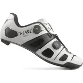 Lake CX242 Regular White/Black Road Shoes || Maat: 44.1/2
