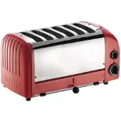 Dualit 6 Slot Vario - Red - Broodrooster