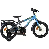 Volare Thombike Kinderfiets - Jongens - 14 inch - Blauw/Grijs