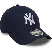 New Era Pet 'LINEN 9FORTY MC NEW YORK YANKEES NAVY' blauw