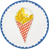 Blond Amsterdam , Every Day: Bord 26 cm Friet