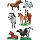 Herma Stickers paarden rassen - 10 stuks