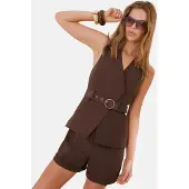 Friends Like These Jumpsuit chocoladebruin
