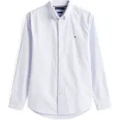 Tommy Hilfiger Regular Fit Overhemd blauw, Gestreept