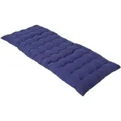 Homescapes Tuinbank Kussen – Marineblauw – 2 Zitter Zitkussen – 108x42 cm – 100% Katoen – Wasbaar – Comfortabel & Stevig