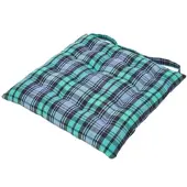 Homescapes Blackwatch tartan zitkussen, 100% katoen, 40 x 40 cm