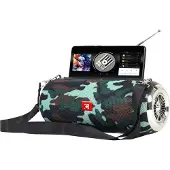 Gembird SPK-BT-17-CM Tragbare Bluetooth-Lautsprecher mit Antenne camo