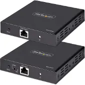 StarTech.com Startech analoge videoprolongator 4k - 4k 60hz - Zwart - 70m - RJ-45 - Gepantserd