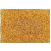Homescapes badmat mosterdgeel 50x80 cm gemaakt van 100% katoen