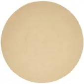 Homescapes Handgeweven gevlochten vloerkleed in beige, 120 cm rond