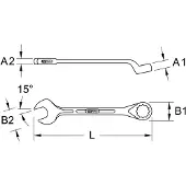 Ks Tools 517.2624 517.2624 Ring-steeksleutel