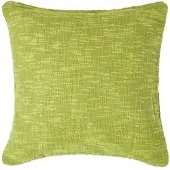 Homescapes Nirvana katoenen kussenhoes, groen, 60 x 60 cm