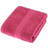Homescapes badstof douchedoek 100% katoen roze