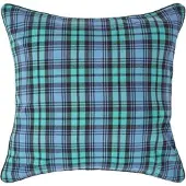 Homescapes Blackwatch Blauwe Tartan Kussenhoes 60x60cm