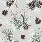 Ambiente - Lunch servetten - Pine Cone All Over