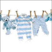 Ambiente - Lunch servetten - Baby Boy Clothes