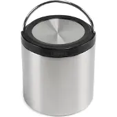 Klean Kanteen TKCanister 473ml/12oz (w/Insulated Lid) Thermosfles Brushed Stainless 473ml