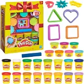 Play-Doh Cadeauset, 23 potjes en 8 stuks gereedschap