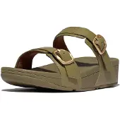 FitFlop Lulu adjustable slide leather