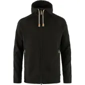 Fjällräven - Övik Fleece Hoodie - Fleecevest L, zwart