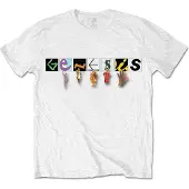 Ginza.se Genesis - Characters Logo Heren T-shirt - S - Wit