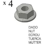 MIRAGLIO Raambedieningsmechanisme 30/3042