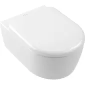 Villeroy & Boch Skyla hangtoilet TwistFlush incl. softclose toiletbril met quickrelease alpine wit