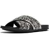 FitFlop Gracie woven cross slides