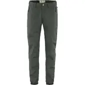 Fjällräven - Wandel- en bergsportkleding - Vardag Trousers M Stone Grey voor Heren van Gerecycled Polyester - Maat 46 EU - Grijs