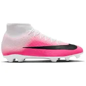 Nike Mercurial Superfly 11 Club Gras / Kunstgras Voetbalschoenen (MG) Felroze Wit Zwart