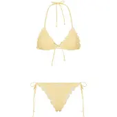 LASCANA Bikini lichtgeel / wit