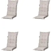 Madison Tuinkussen Outdoor Richmond Natural Hoge Rug (123 x 50 cm)
