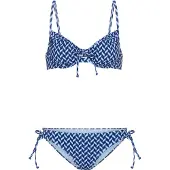 LASCANA Bikini lichtblauw / donkerblauw