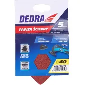 Dedra - Schuurpapier Delta - 90x90x90mm - P100 - 5 Stuks