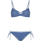 LASCANA Bikini lichtblauw / donkerblauw