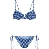 LASCANA Bikini lichtblauw / donkerblauw