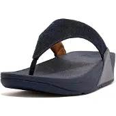 Original Brands FitFlop FitFlop Lulu Toe Post - Geo Glitz BLAUW 43