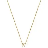 Luxenter Ketting 'Alphabet R' goud