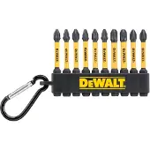 DeWalt FLEXTORQ - Schroefbit Set - 10-delig - 50mm - Pozi en Phillips