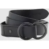 Levi's Cameron Long Length Belt Maat: 90 | Riemen Outlet | Dames | Zwart