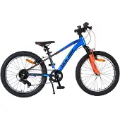 Volare Boost Kinderfiets - 20 inch - Blauw Oranje - 7 versnellingen