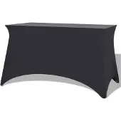 vidaXL Tafelhoes stretch antraciet 243x76x74 cm 2 st