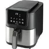 Bourgini Slimfit Airfryer Pure XL - Heteluchtfriteuse - 5 liter - 1500W - PFAS vrij