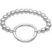 Luxenter armband afgewerkt in rhodium - Korat