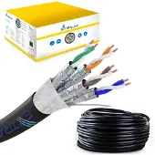 Extralink EX.96587 Cat6A F/UTP Buiten met gel Netwerkkabel 305m