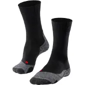 Falke TK2 anti-blaar dik wol functioneel materiaal wandelsokken dames zwart - maat 37-38