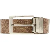GUESS riem Milano Adjustable & Reversible Belt H35 W105 Beige / Brown bruine